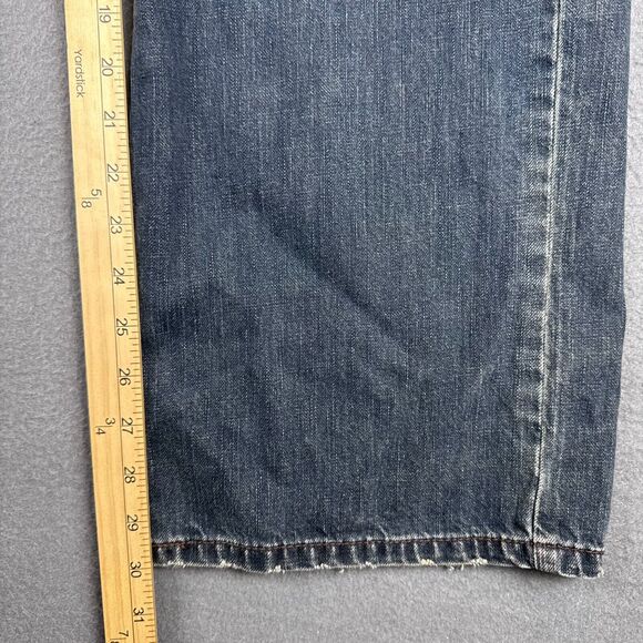 VTG Levi's SilverTab Jeans Mens 36x32 (36x30) Boot Wide Leg Denim Pants Y2K - Picture 7 of 15